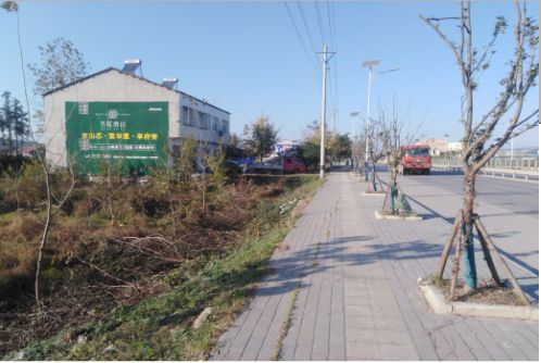 沭阳书山南院墙体广告