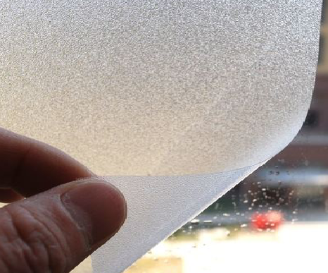 沭阳玻璃门外面粘广告用什么材料好？