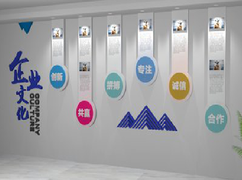 沭阳企业文化墙需要传递什么办公文化？